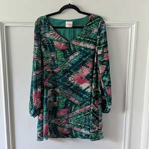 Buddy Love Alligator Print Dress Size Medium